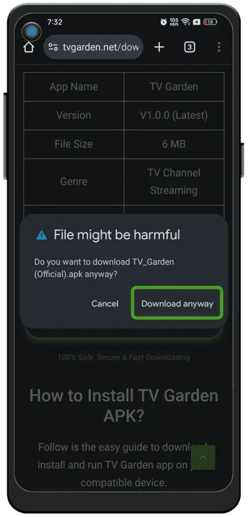 Download TV LIVES App